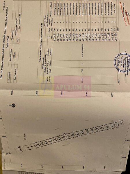 Teren Domnesti 12300 mp de vanzare sau asociere